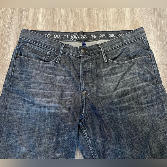 Ernest Sewn Men’s Button Fly Jeans 32” - Picture 1 of 11